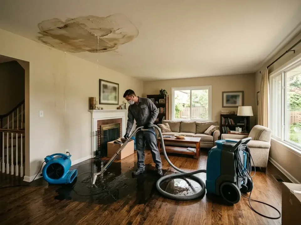 attic-pipe-burst-ceiling-drip-008 — frequently asked questions, Water Damage Restoration & Carpet Care in Woodcliff Lake, NJ
